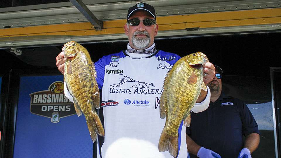 Fred Ingalls, Co-angler (4th, 10-9)