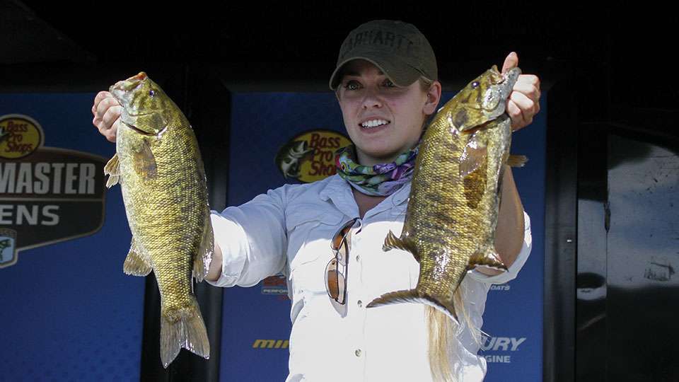 Carly Chier, Co-angler (82nd, 7-8)