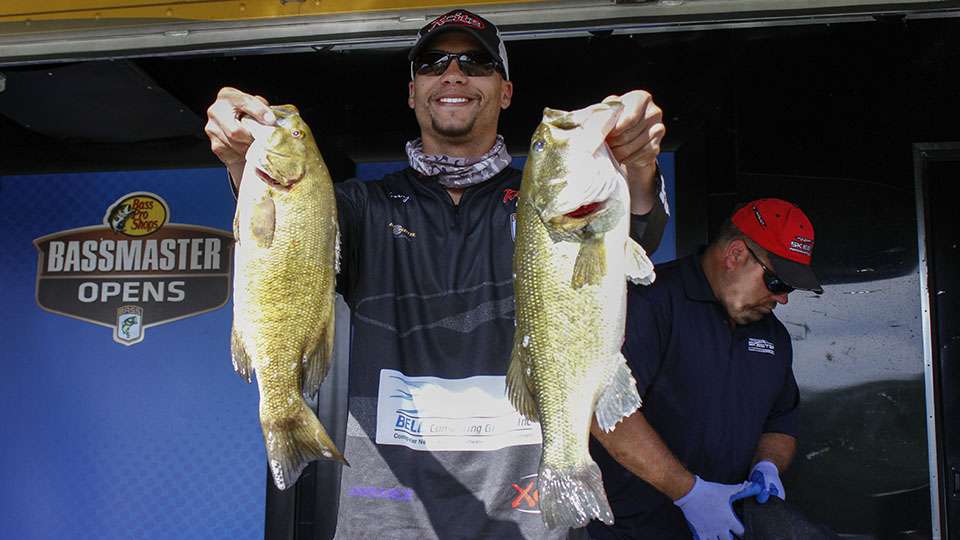 Anthony Bell, Co-angler (5th, 10-8)