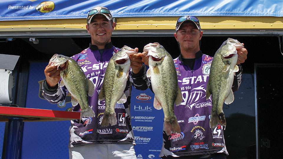 Kyle Alsop and Taylor Bivens of Kansas State (6th, 16-5)