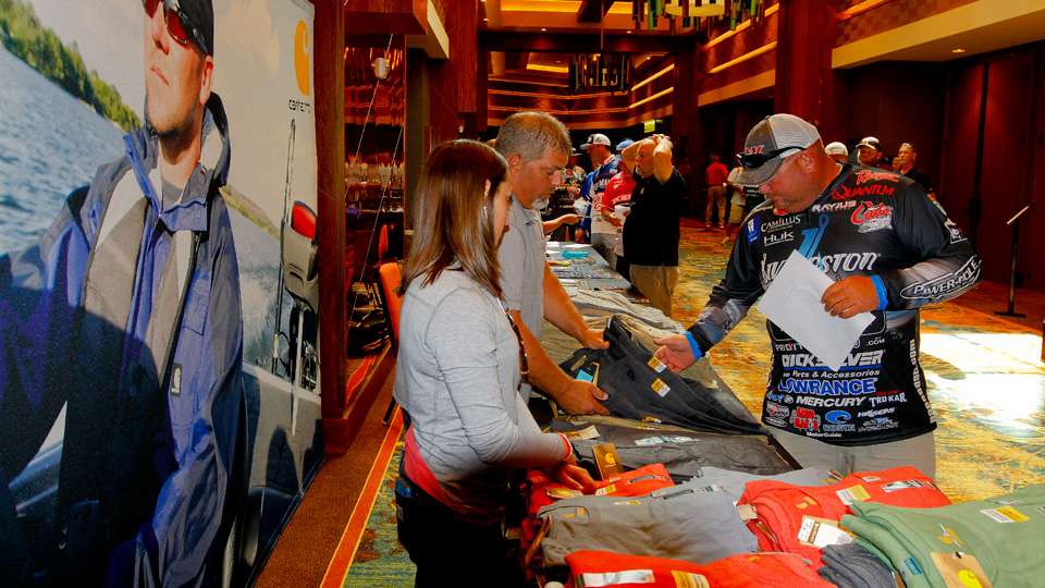 ...before picking up some new shirts from Carhartt.