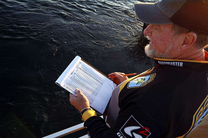 Max Leatherwood holds in his hand the most important paperwork of the morning. Itâs the list will the boats in numerical order. Everyone has a number and designated takeoff time. 