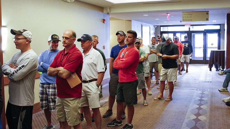 We are expecting a full-field of 200 boats this week and it looks to be that way with the line out the door.