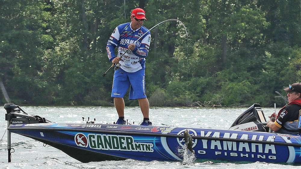The fish, though, would lack the size needed to catch up with opponent Jordon Lee.