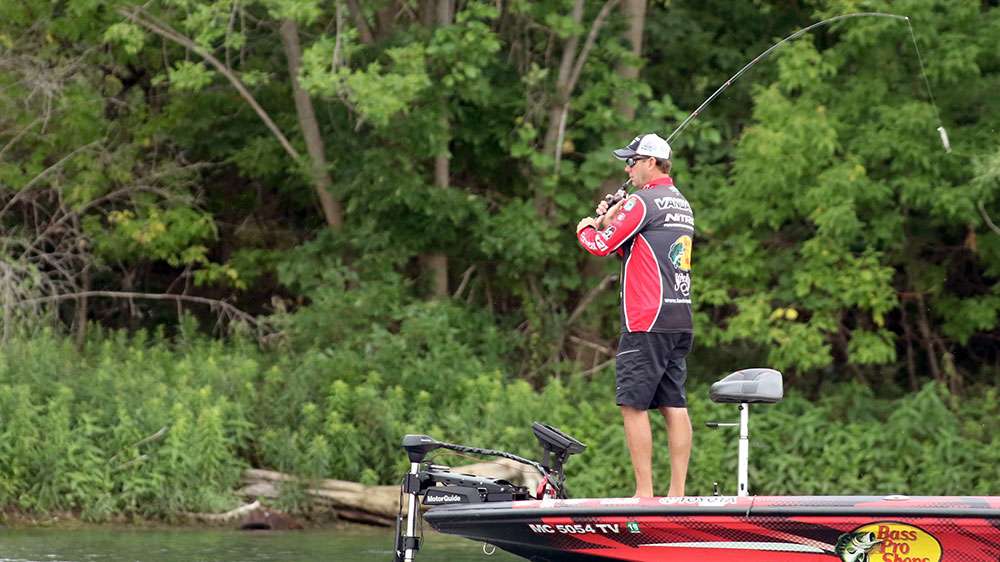 VanDam and Brett Hite had qualified their way through a series of matches to go head-to-head on the final day for the opportunity to make the 2017 Bassmaster Classic.