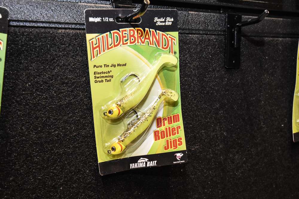 <i>Hildebrandt</i><br>
<b>Drum Roller Jigs</b><br>
Bassmaster Elite Series pro Bernie Schultz developed the Drum Roller Jig for saltwater and redfish, but he's since discovered that northern smallmouth bass love the bait. It's catching on as a go-to lure for bass anglers.	