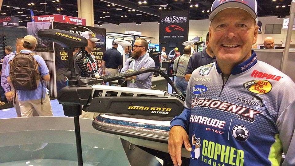 The Minn Kota Ultrex is a game-changer, Elite pro Davy Hite said. So did a lot of other folks. It won Best of Show as a Boating Accessory and then the Overall. Itâs no wonder, as this trolling motor does things to keep you concentrated on fishing, like holding you on your spot, or following a contour line, or retracing your path. What? How? Wow.