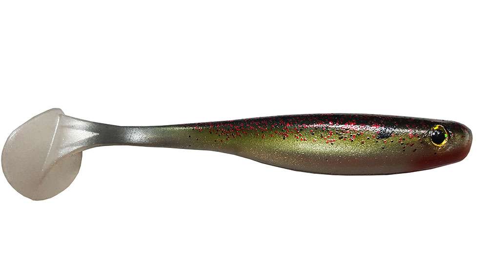 Big Bite Baits Suicide Shad</p>
<p>The Suicide Shad acts and fishes like a hollow body swimbait, but is constructed with a solid body that will last longer allowing anglers to catch more fish per bait. The swimbait is 5 inches in length, and is made with a hard head composition, this feature allows for better holding power when rigged on a jighead instead of a belly weight hook option. The Suicide Shadâs tail swims at even the slowest retrieve speed giving the bait the action it needs to trigger bites even when the bites get extra tough. 
