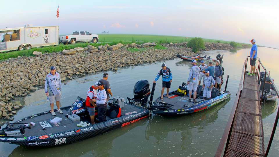 ...that was shown live on Bassmaster.com. 