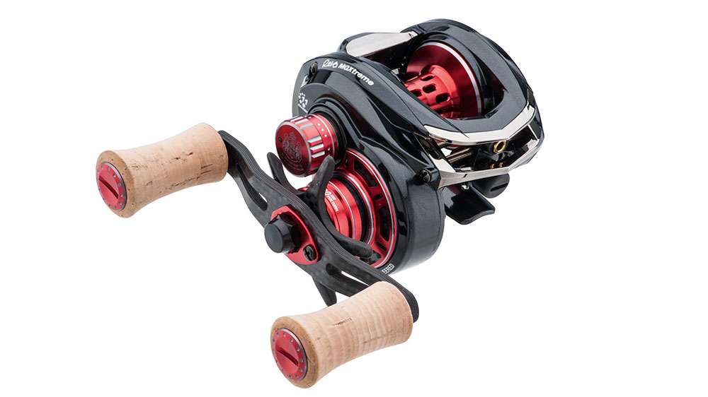 Abu Garcia MGXtreme</p>
<p>Abu Garcia now offers the lightest Revo baitcasting reel ever produced with the new 4.5-ounce Revo MGXtreme. The reel is packed with features serious anglers demand to make them more efficient and more effective on the water. The reel incorporates a new Super Lightweight Concept (SLC) spool design with hybrid-ceramic bearings for improved casting performance. The one-piece X-Mag alloy frame and C6 carbon sideplates greatly reduce weight while providing a stable platform for anglers looking for durability and top-end performance.</p>

<p>Packaged in a compact design, the Revo MGXtreme is generously equipped with stainless steel HPCR (High Performance Corrosion Resistant) bearings as well as hybrid ceramic spool bearings. The Infinitely Variable Centrifugal Brake (IVCB-4) and Carbon Matrix star drag systems used on the MGXtreme are rigorously tested for maximum performance. MSRP for the Revo MGXtreme is $499.95.
