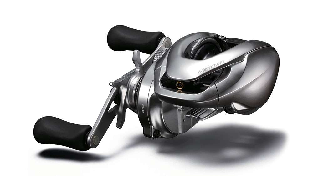 Shimano Metanium MGL</p> 
Featuring its cutting-edge reel technology to take smoothness and castability to the paramount in casting reels, Shimano offers its new Metanium MGL reels â all six reels in the series are 150 size models offered in three different gears ratios. Along with a lightweight magnesium spool, the different gear ratios offered â 6.2:1, 7.4:1 and 8.5:1 â means thereâs a Metanium MGL for a wide range of bass fishing situations. Anglers will uncover a durable reel with its Hagane body design, extreme smoothness from Micro Module Gears, and Shimanoâs SilentTune technology for vibration-reduced casting.  Models offered are the Metanium 150, 150HG, 150XG, and left-hand retrieve 151, 151HG and 151XG. Suggested retail: $419.99.
