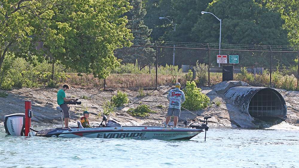 Koby Kreiger began Day 3 on the Niagara River looking at a long-shot chance at ousting the legendary Kevin VanDam in a head-to-head.