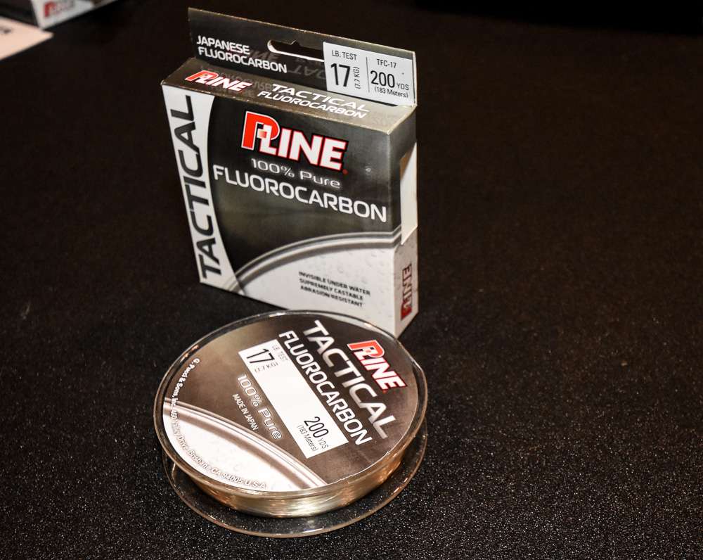 <h4>Best of Show - Line</h4>
<p><i>P-Line</i><br>
<b>Tactical Fluorocarbon</b><br>
<p>P-Line Tactical Fluorocarbon took Best of Show in the line category. It's available in 6- to 20-pound test in 200-yard spools.