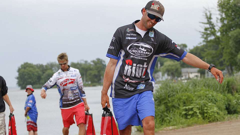 After a slower day on Day 1, Greg DiPalma got a big bag and almost made the Top 12 cut.