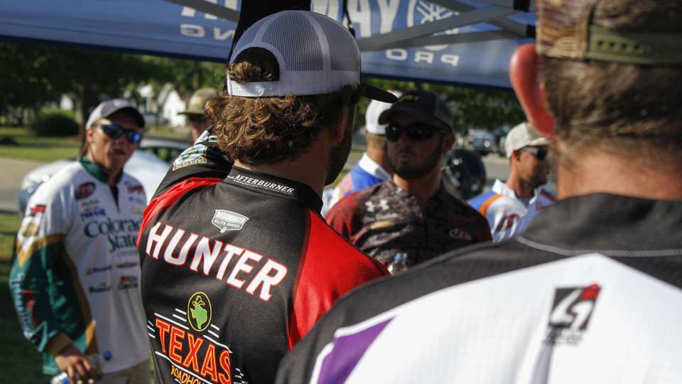 John Hunter was weighing in on the College stage just three years ago and is now one of the rookies that qualified for the Elite Series shortly after graduating.