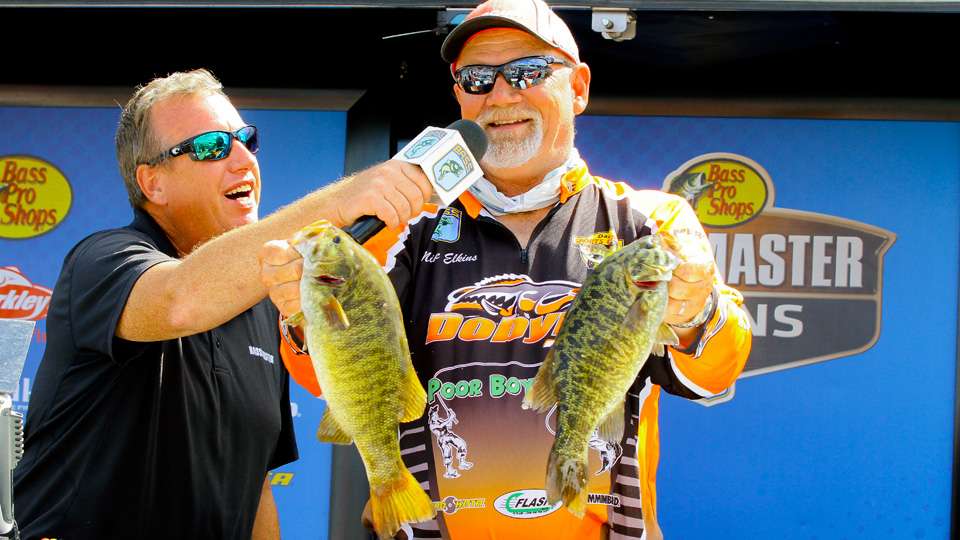 Mike Elkins, co-angler (4th, 28-0) 