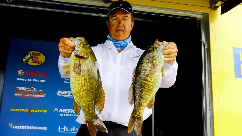 Ronald Flamisch, co-angler (6th, 19-8)