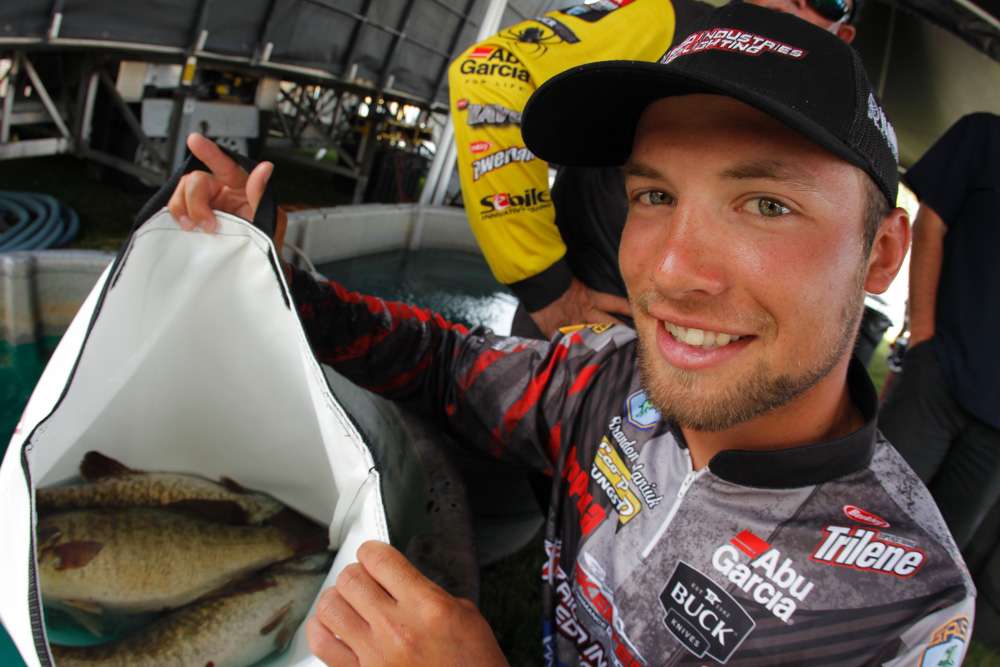 Always in the money in the Empire State, Brandon Palaniuk celebrated a big win on the St. Lawrence River in 2013. So you can guess it's number one on his list. 