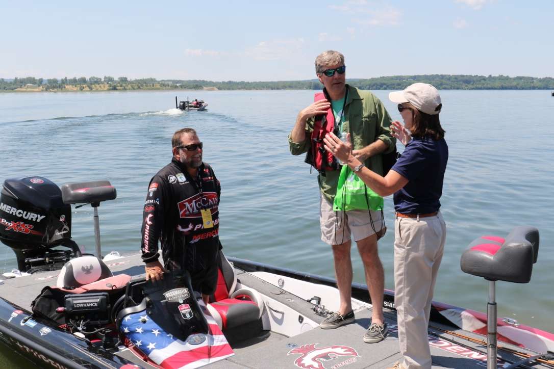 Lt. Gov. Kathy Hochul made the announcement that the Bassmaster Elite Series will return to Waddington, N.Y., and the St. Lawrence River, during a luncheon following the annual âGovernorâs Challengeâ fishing tournament today, in which she, other elected officials from New York and some of the biggest names in professional fishing participated.

