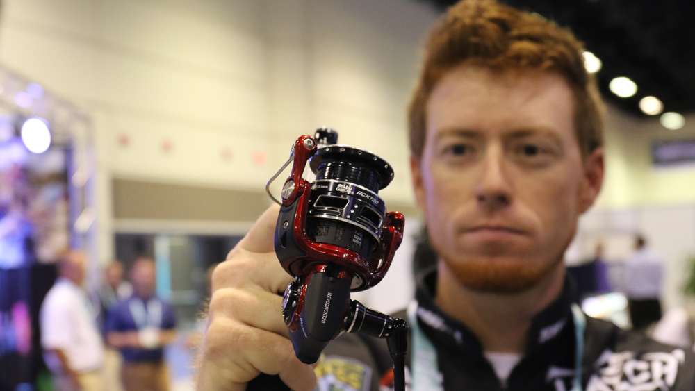 Here's something you can see right now. The Revo Rocket spinning reel with a fast 7:1:1 ratio. 