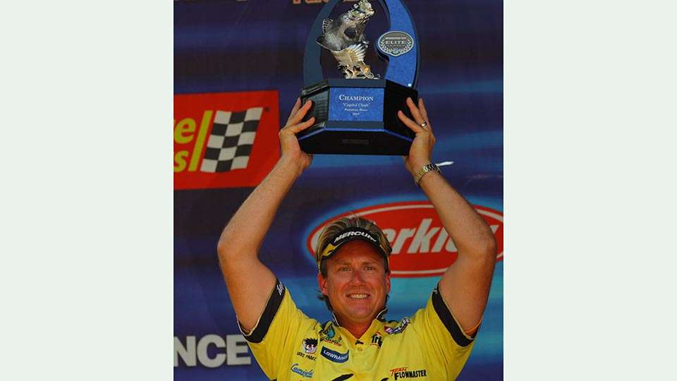 The Potomac win was part of a great 2007 season for Reese. He started with a close miss in the Classic on Lay Lake, then had two more runner-up finishes among his seven Top 10s in the regular season. Reeseâs victory on the Potomac helped him win his sole Toyota Angler of the Year title.