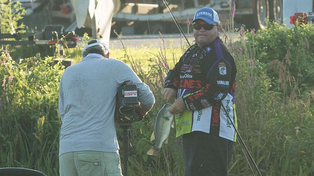 Lowen considered the fish a bonus and his start boded well. 