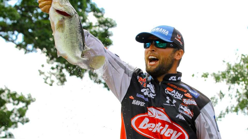 Lucas was rather jazzed to capture his second Elite Series title. Heâs only fished the Elites since 2014. Lucas totaled 72-14 to collect another $100,000 prize.
