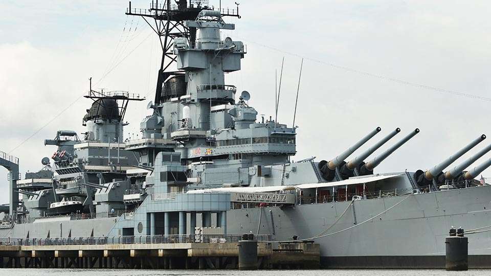 The naval history of the U.S. in and around Philadelphia is pretty extraordinary. The 887-foot-long, 45,000-ton Battleship New Jersey is certainly a major part as itâs Americaâs most decorated battleship. Seeing it means weâre back at the event site, just in time for the start of the Family Fun Fest.