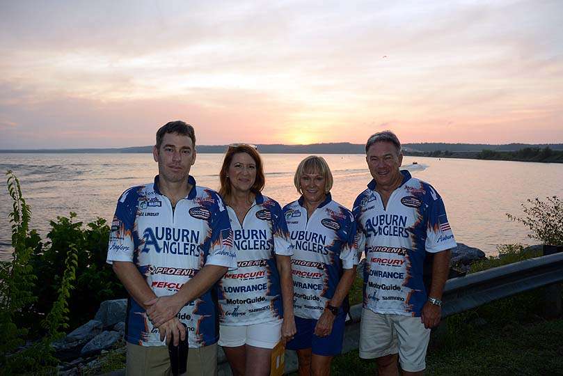 Parents of the Auburn Anglers relish the sunrise. Most of the time they donât get that opportunity. This group also runs the tournaments held by the club. 