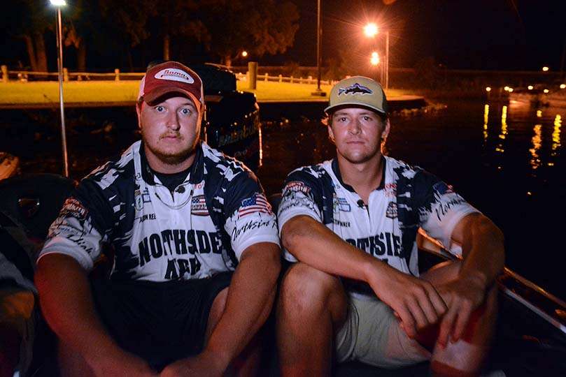 Aaron Reed and Austin Hamner, of Northside High School in Alabama, are second with 35-7. 