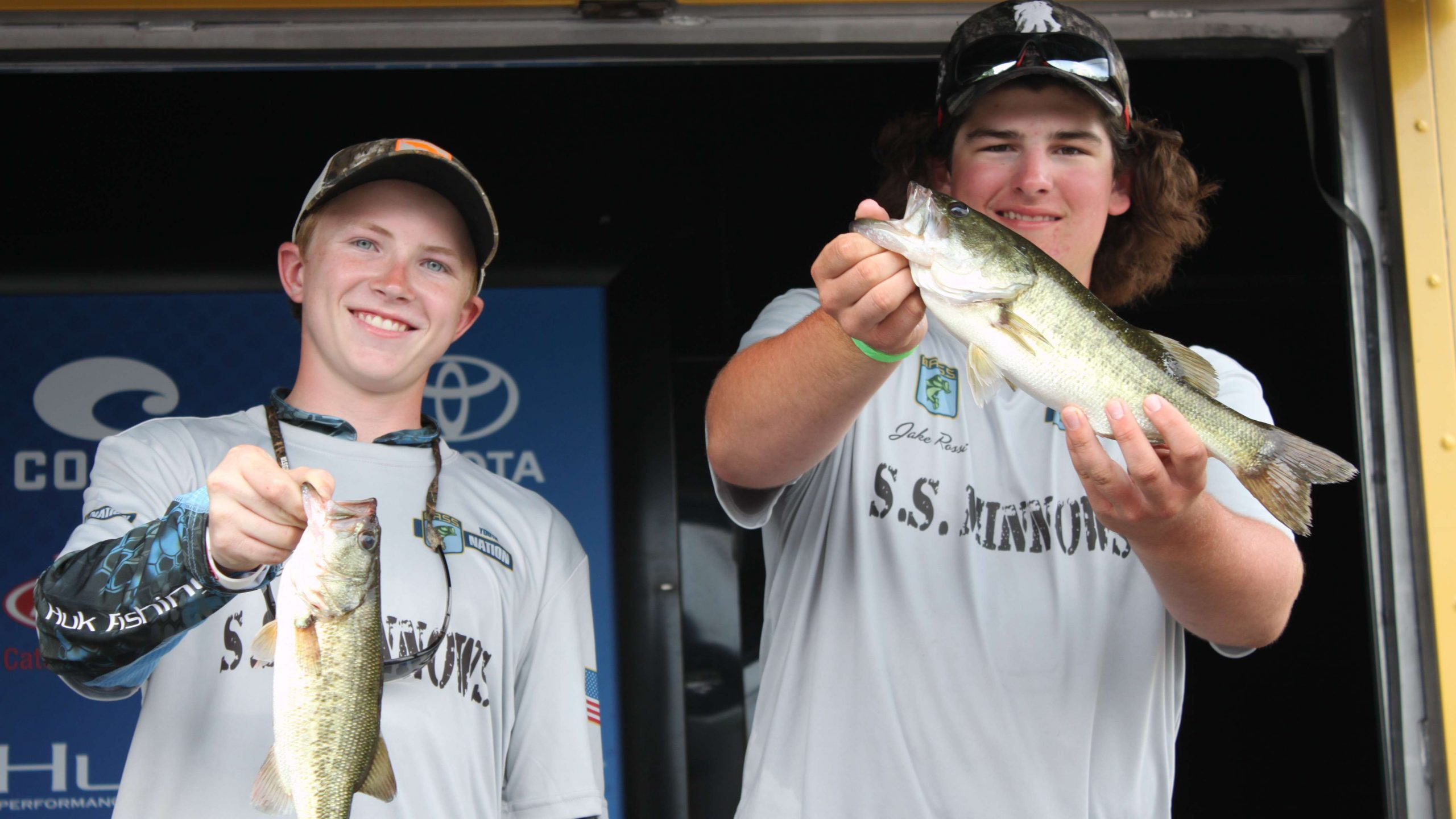 Ohioâs Jake Rossi and Charles Jones are in 15th place with two fish for 2-10.