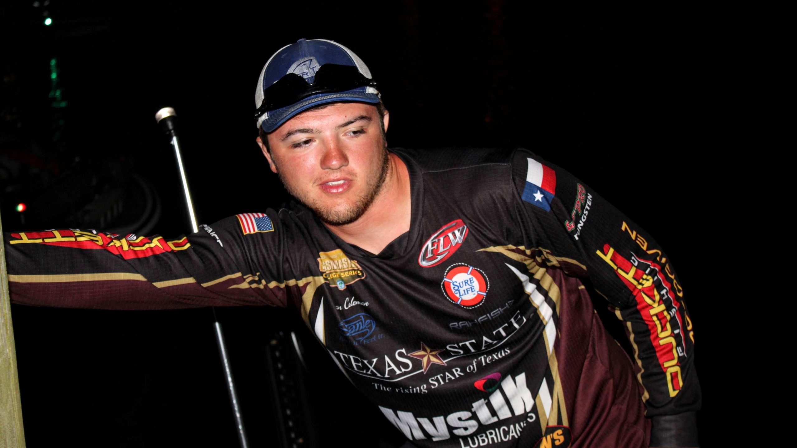 Evan Coleman also is hoping to make the 2017 Classic, which will take place close to his own home of Austin, Tex. The Texas State University angler is the No. 6 seed in the College Classic Bracket.