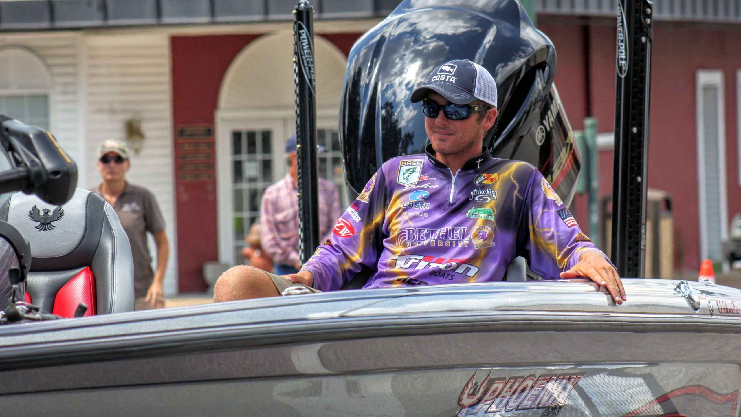 Now itâs Garrettâs turn to roll up. Heâs like a gladiator in his chariot, except now, heâs completely chill, knowing the tournament is in the bag.