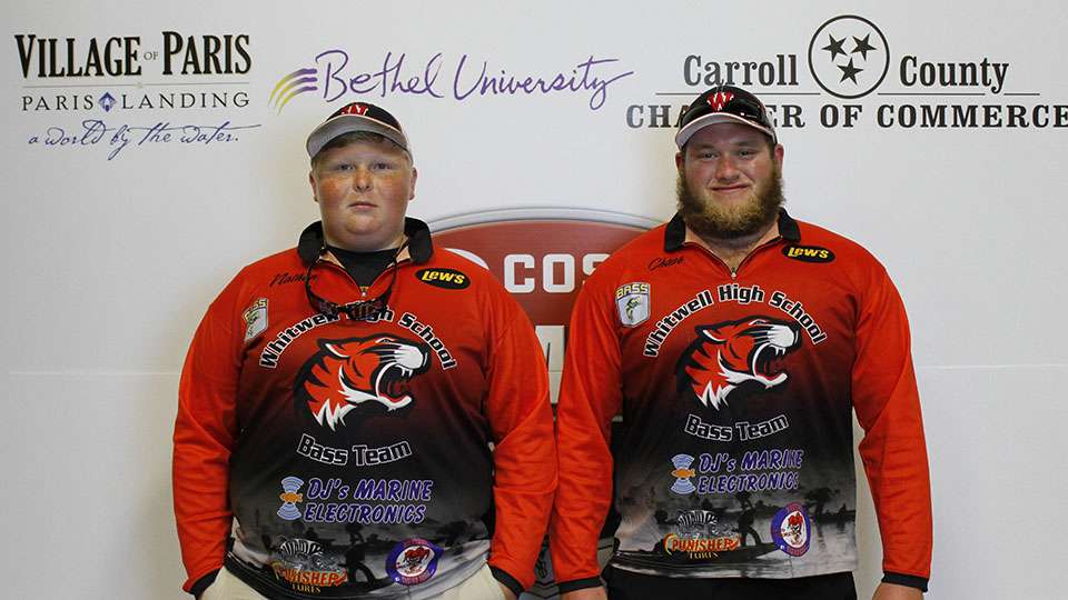 Nathan Powell - Chase Cantrell<BR>Tennessee<br>Whitwell High School Bass Team
