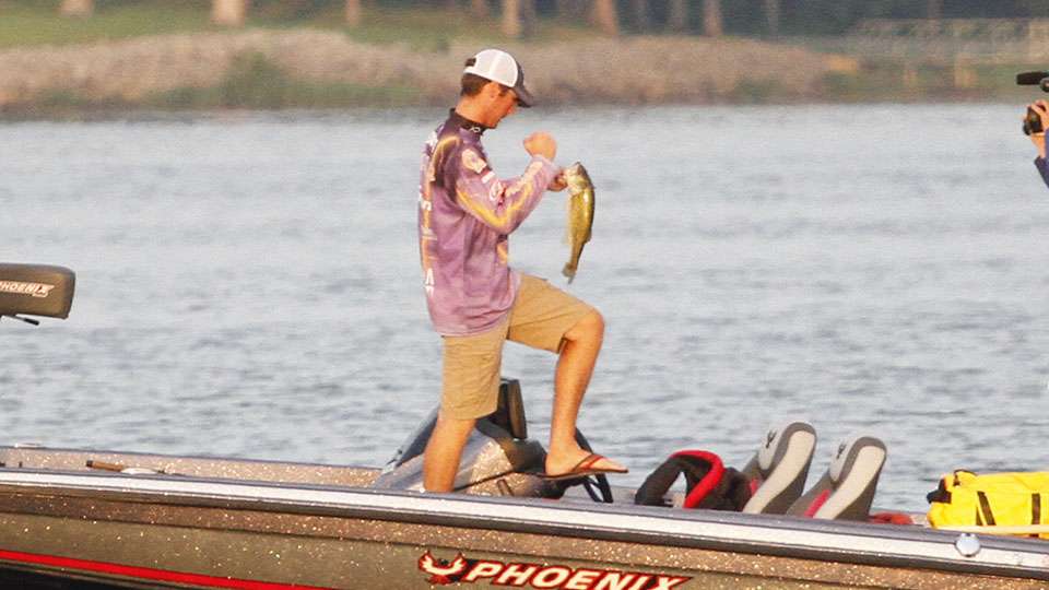 Garrett was stoked that his plan was coming together.