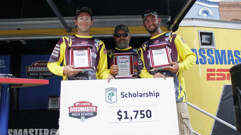 After getting 2nd in the 2014 National Championship, Richardson and McKinney take home 3rd.