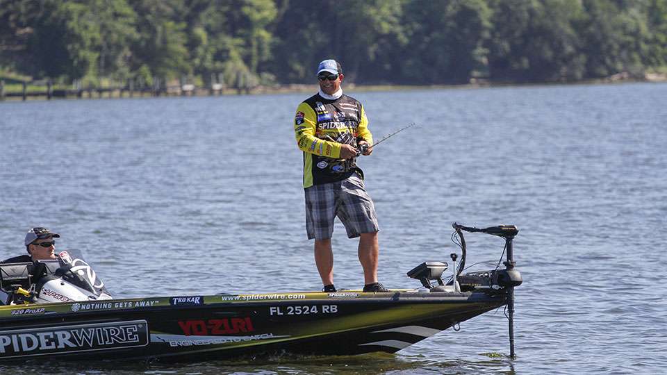 Lane would go on to finish 17th this week. He was happy to be back at the Potomac and he mentioned it was one of his favorite fisheries.