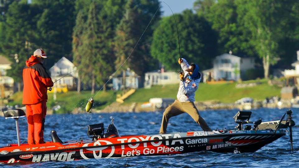 At more than 50,000 acres, Oneida is the largest lake located entirely in New York, and this will be the 13th Bassmaster event on the fishery. It ranks 11th among bass fishing lakes in the Northeast.