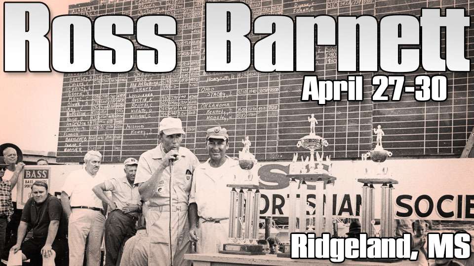 Never an Elite Series stop, Ross Barnett Reservoir in Ridgeland, Miss., will host its first one next year. This picture was taken at the 1969 Rebel Invitational. Too bad we don't have that scoreboard anymore!