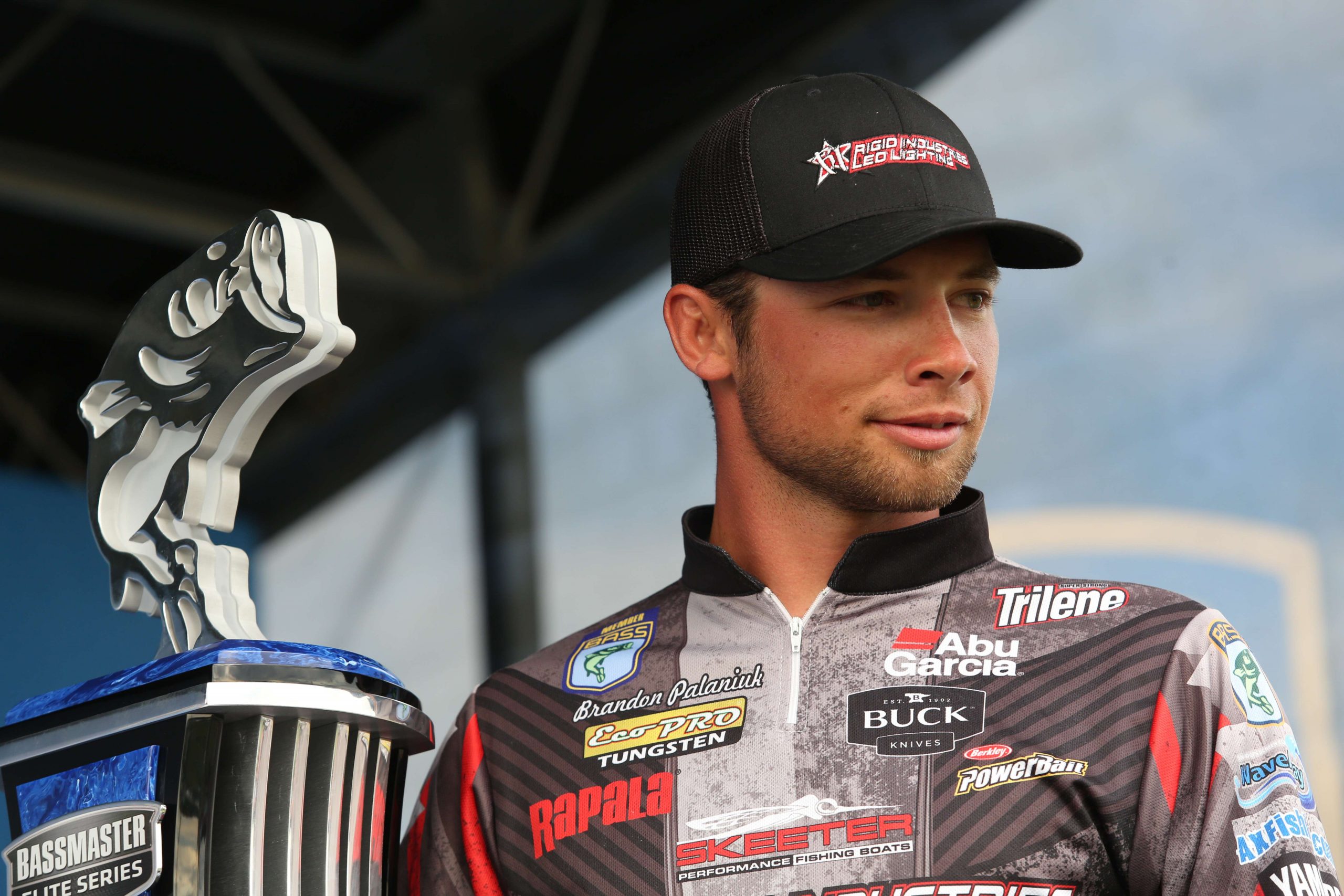 After getting disqualified the week before on the Mississippi River, Brandon Palaniuk notched his second Elite Series victory at Waddington in 2013. 