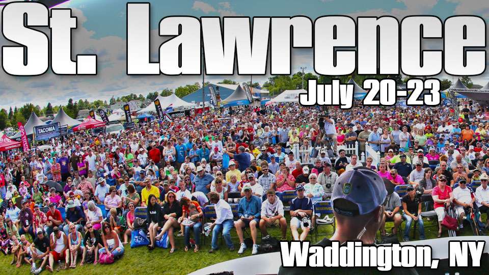 Home to the largest crowd in Elite Series history, Waddington, N.Y., will host the best anglers in the world for a third time in six years. 