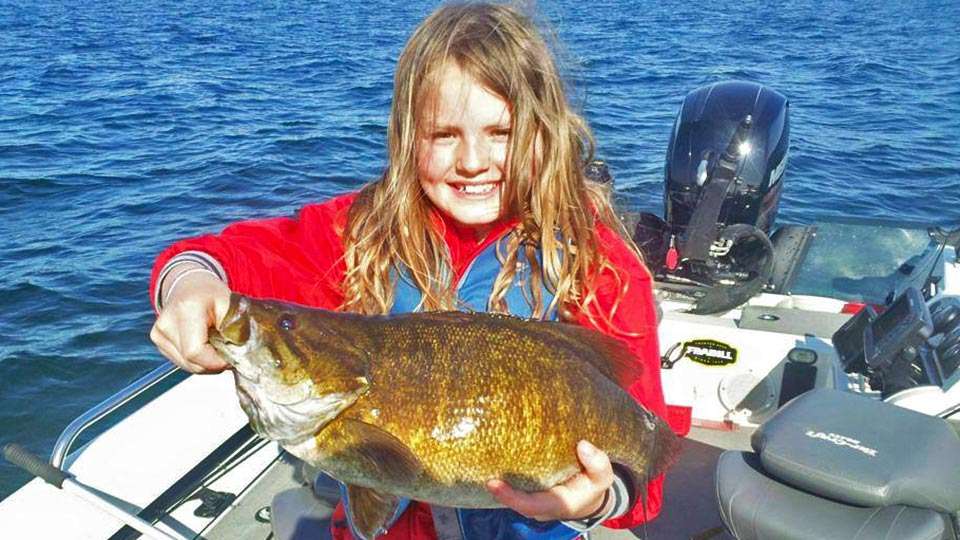 Mille Lacs ranked 10th in Bassmasterâs â100 Best Bass Lakes of 2015,â and was voted best smallmouth fishing in Minnesota by the Minneapolis Star Tribune. Itâs a world-class fishery, as evidenced by a 2015 catch that weighed 7-14, just two ounces off the state record. And if Samantha here can catch an overinflated football like this, the Elites should really put on a show.
