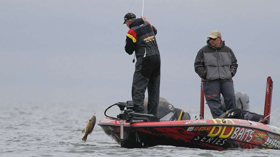 Boyd Duckett may have made the biggest move in the pointsâ standings in this event. He started the championship in 44th place and well out of the Classic race. But after two strong days on Mille Lacs, (10th place in the event) heâs moved from 44th to 37th place and into the Classic. Itâs a tenuous position. Heâs just six points in a difference of less than 2-pounds in the tournament.