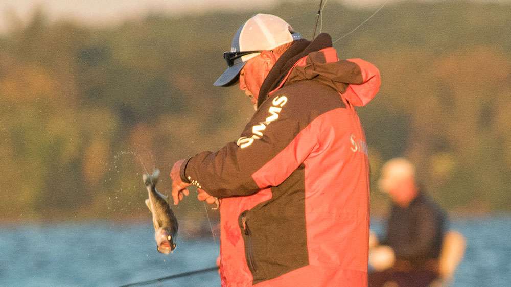 Mille Lacs is known for its walleye fishing but the season is closed on that species at the moment.
