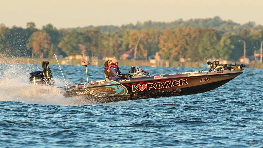 Even short trips from anglers like Keith Combs came with a few bumps.