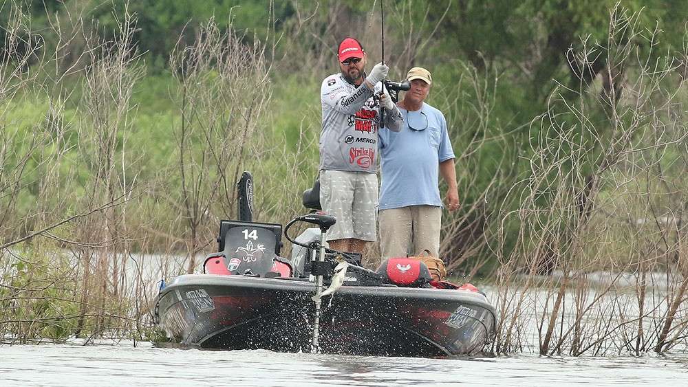Greg Hackney, 4th place, 756 points. 
<br>Event won in 2016: 2016 GEICO Bassmaster BASSfest presented by Choctaw Casino Resort 