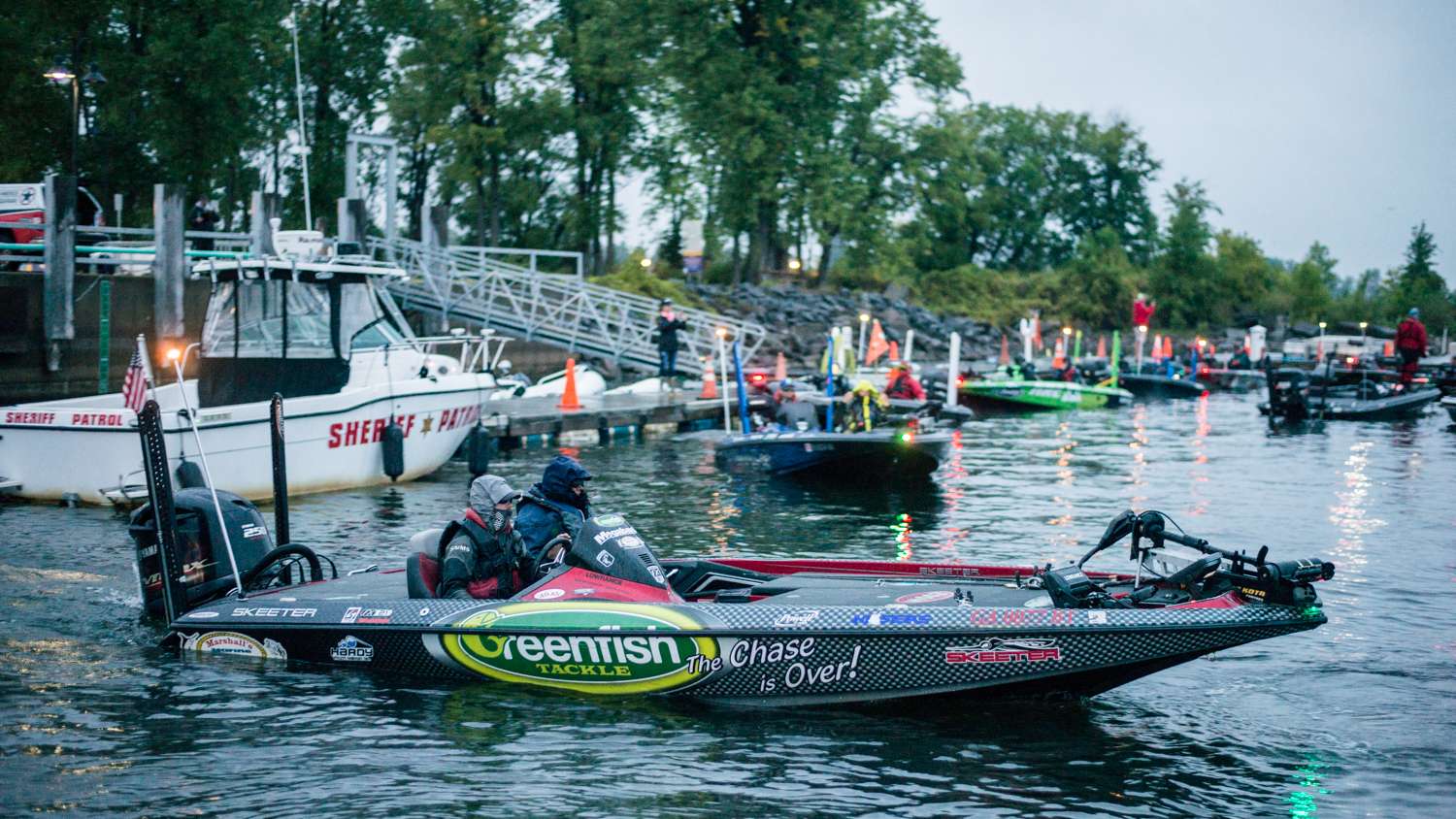 Wil Hardy leaves the dock for his second Top 12 of the season. His first, at Cayuga Lake, came with a win and berth in the 2017 Classic. 