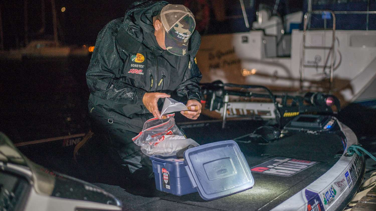 Maryland pro Bryan Schmitt is fishing his first Top 12. Schmitt is a full-time charter boat captain on the Chesapeake Bay. When not tournament fishing he spends lots of time on the water. That is about every day from April through mid-December. 