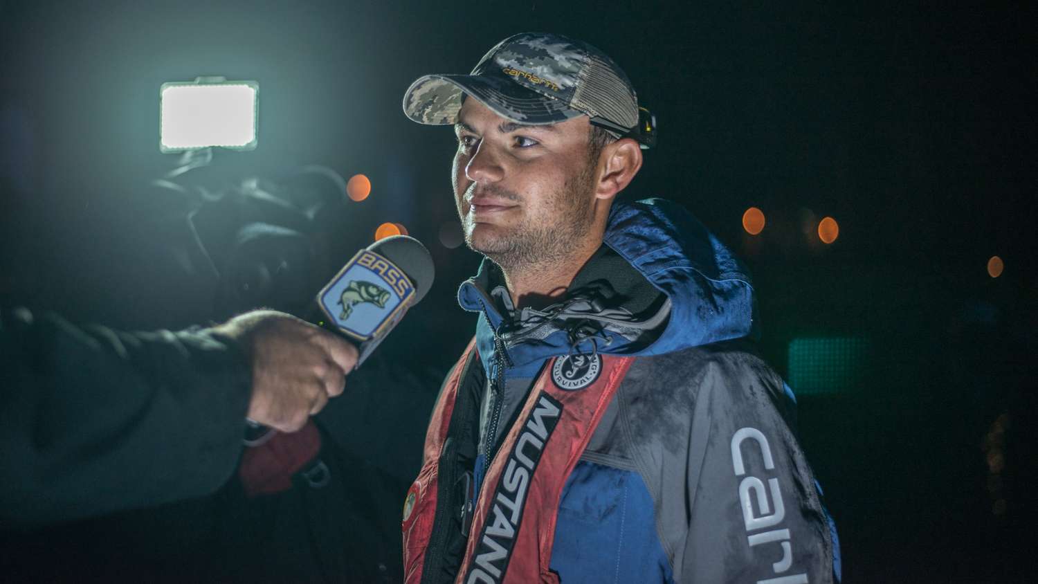 Jordan Lee, currently in 2nd place will be looking to expand upon his previous two days of fishing and hopefully retake the lead from fellow competitor Ott DeFoe.