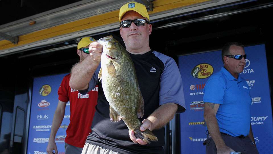 Mike Conway, co-angler (7th, 11-8)
